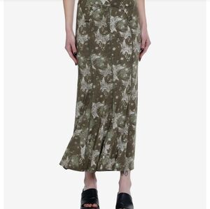 Thorn & Fable Skeleton Fairy Mermaid Maxi Skirt - 3x